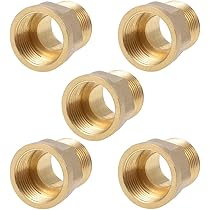 新品　MUSES05 キット 4セット　変換基板 2セット　金メッキソケット4個 Amazon.co.jp: 黄銅製ねじ込み管継手G3 / 4オスX G3 / 4メス六角
